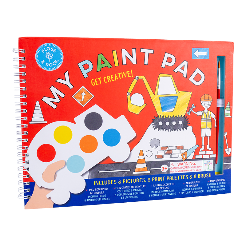 Cuaderno para Pintar, Construcción