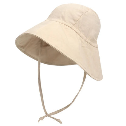 Sombrero playero beige