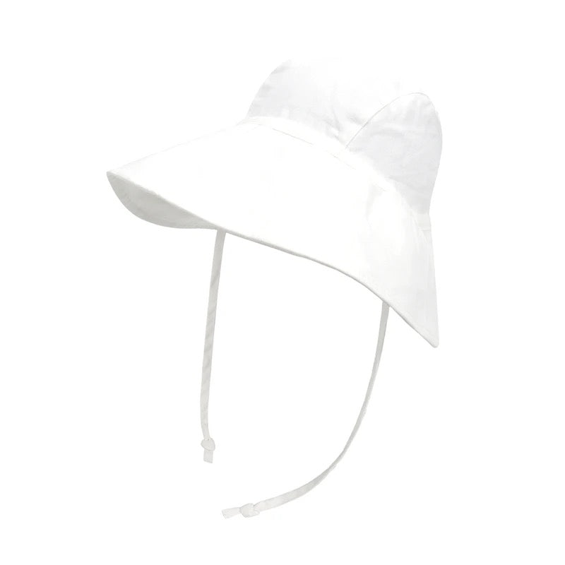 Sombrero playero blanco